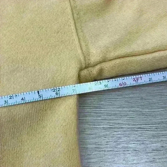 Hippie Rose Yellow “Sunny” Sweatshirt Size L - Picture 7 of 8